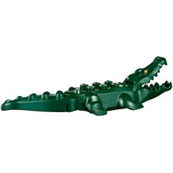 Krokodil, dunkelgrün
