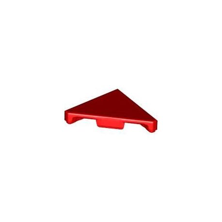 Kachel / Fliese 2x2 dreieckig, rot