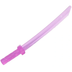 Ninja Schwert, transparent pink