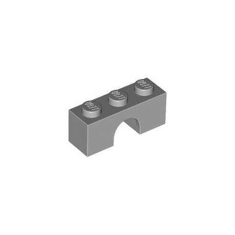 Bogen 1x3, hellgrau