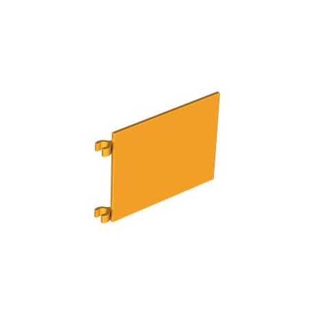 Fahne 6x4, hellorange