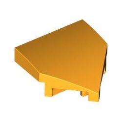 Bogen 2x2x2/3 spitz, hellorange