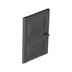 Tür 1x4x5, schwarz