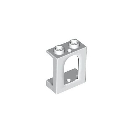 Paneele 1x2x2 mit abgerundetem Fenster, weiss