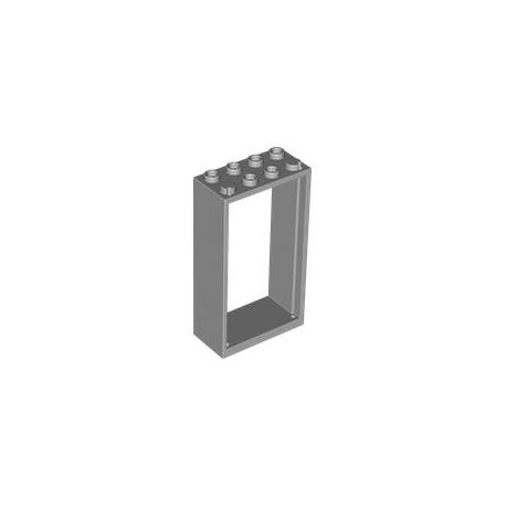 Rahmen 2x4x6, hellgrau
