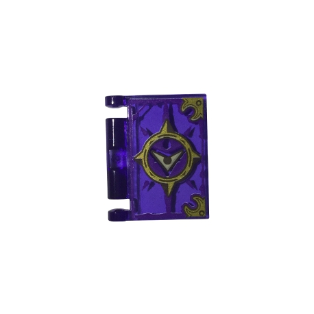 Buchcover "Book of Evil", transparent violett