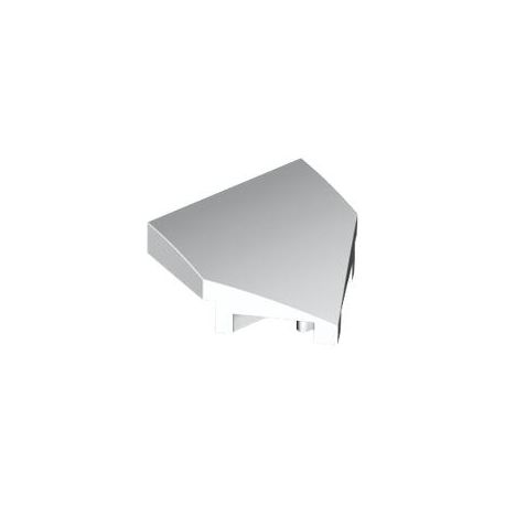 Bogen 2x2x2/3 spitz, weiss