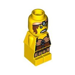 Lego Champion "Female Warrior" Microfigur, gelb