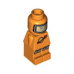 Lunar Command "Astronaut" Microfigur, orange