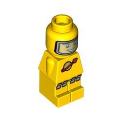 Lunar Command "Astronaut" Microfigur, gelb