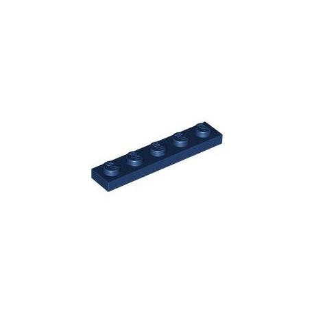Platte 1x5, dunkelblau
