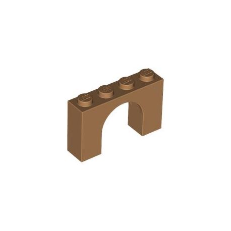 Bogen 1x4x2, hellbraun