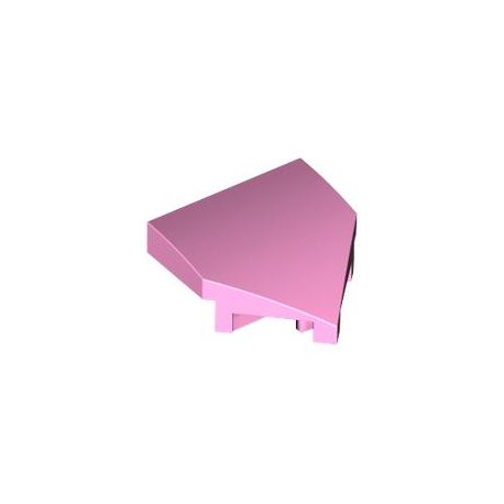 Bogen 2x2x2/3 spitz, hellpink