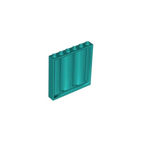Paneele gewellt 1x6x5, türkis