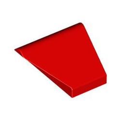 Schlussfirststein 1x2 mit Überhang, rot