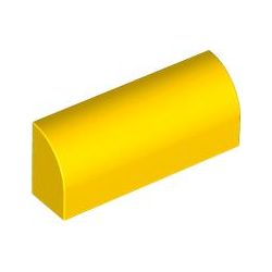 Bogen 1x4x1 1/3, gelb