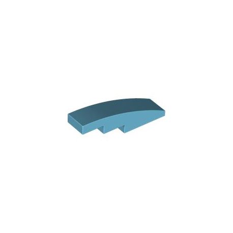 Bogen 1x4, azurblau