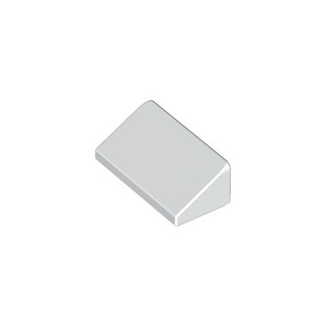 Schrägstein 1x2x2/3, weiss