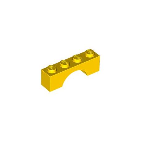 Bogen 1x4, gelb