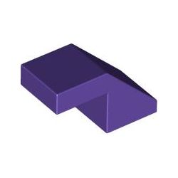 Schrägstein 1x2 ohne Noppe, dunkelviolett