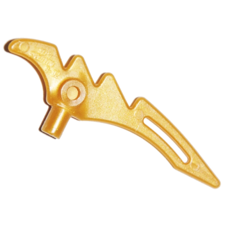 Klinge gebogen 5L, gold matt