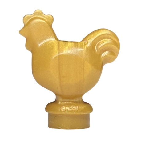 Huhn, gold matt