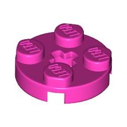Platte 2x2 rund, pink