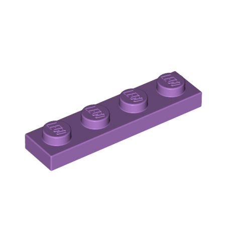 Platte 1x4, violett