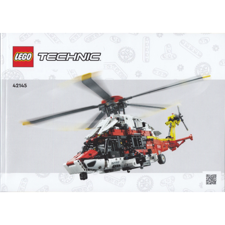 Bauanleitung & Sticker 42145 Airbus H175 Rescue Helicopter