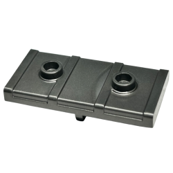 Deckel flach, für Truhe 2x4, titangrau