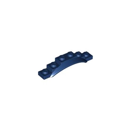 Platte 1x6x1 mit Bogen, dunkelblau