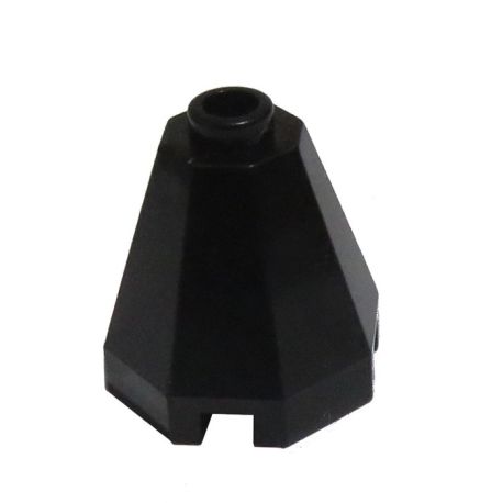 Kegel 2x2x1 2/3 achteckig, schwarz [Occasion]