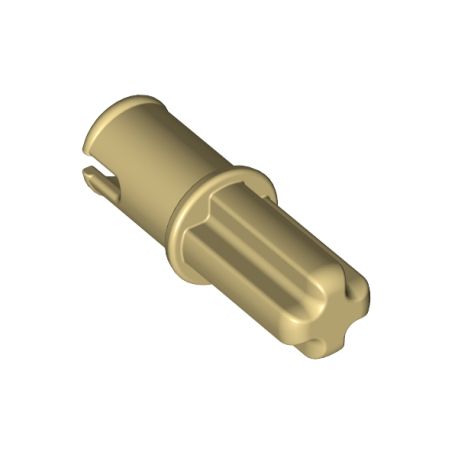 Achse - Pin (ohne Reibung), beige