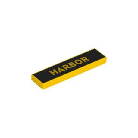 Kachel / Fliese 1x4 "Harbor", gelb