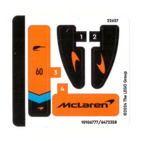 Sticker 30683 McLaren Formula 1 Car