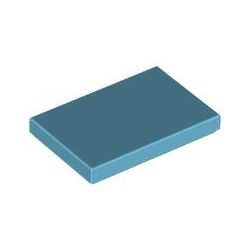 Kachel / Fliese 2x3, azurblau