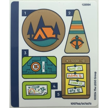 Sticker 42622 Adventure Camp Archery Range