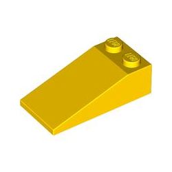 Schrägstein 2x4, gelb