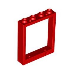 Rahmen 1x4x4, rot