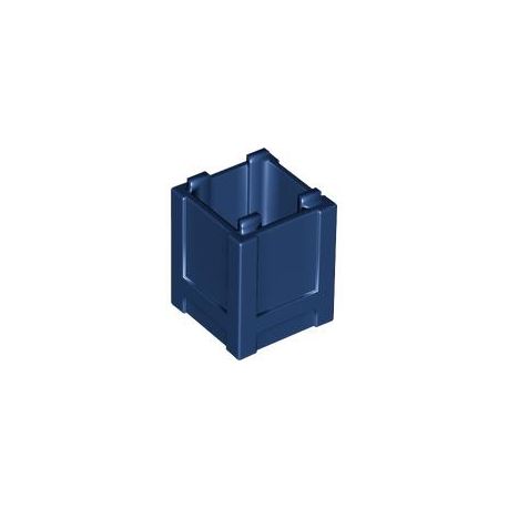 Kiste / Box 2x2x2, dunkelblau