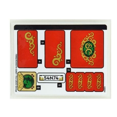 Sticker 40499 Santa's Sleigh