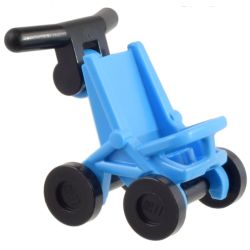Kinderwagen / Buggy, dunkelazur