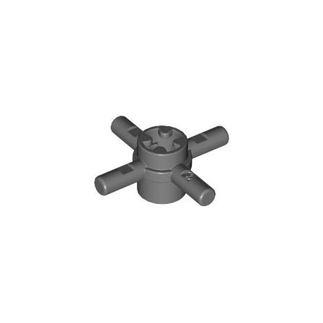 Achsennabe mit 4 Stangen, dunkelgrau