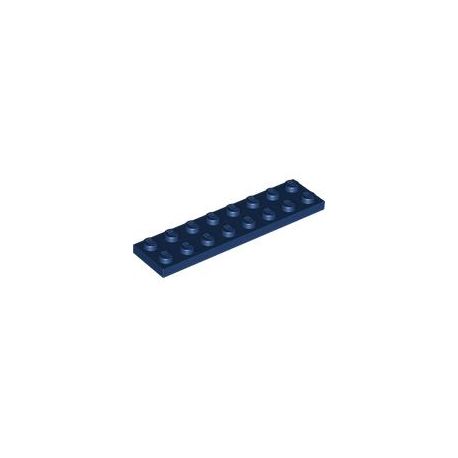 Platte 2x8, dunkelblau
