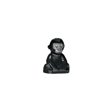 Baby Gorilla, schwarz