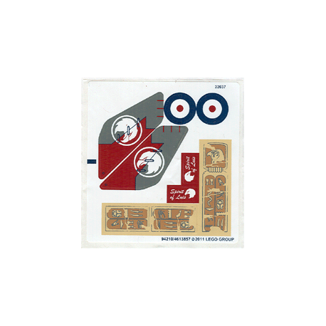 Sticker 7307 Flying Mummy Attack