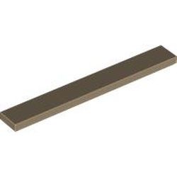 Kachel / Fliese 1x8, dunkelbeige