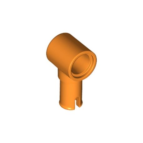 Pin (mit Reibung) und Pinloch, orange