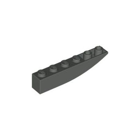 Bogen 1x6 invers, dunkelgrau