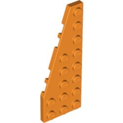 Platte 3x8 schräg links, orange